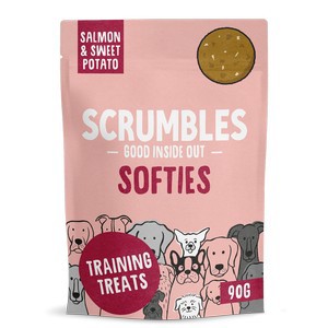 Scrumbles Dog Treats Softies Salmon Training Treats 8 x 90g packets